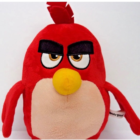 Angry Birds Movie Red Bird 8" Plush NEW With Tags 2017 Toy Factory - Picture 2 of 7